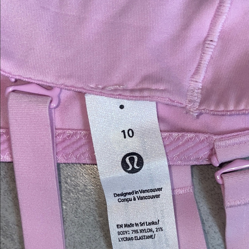 Lululemon Wundermost Ultra-Soft Nulu Bandeu Bralette New Without Tags - Picture 3 of 6